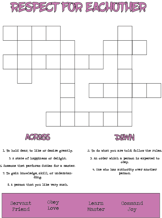 Respect for eachother