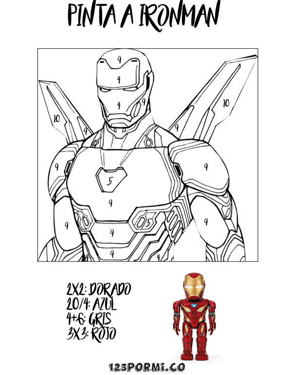 Pinta a Ironman