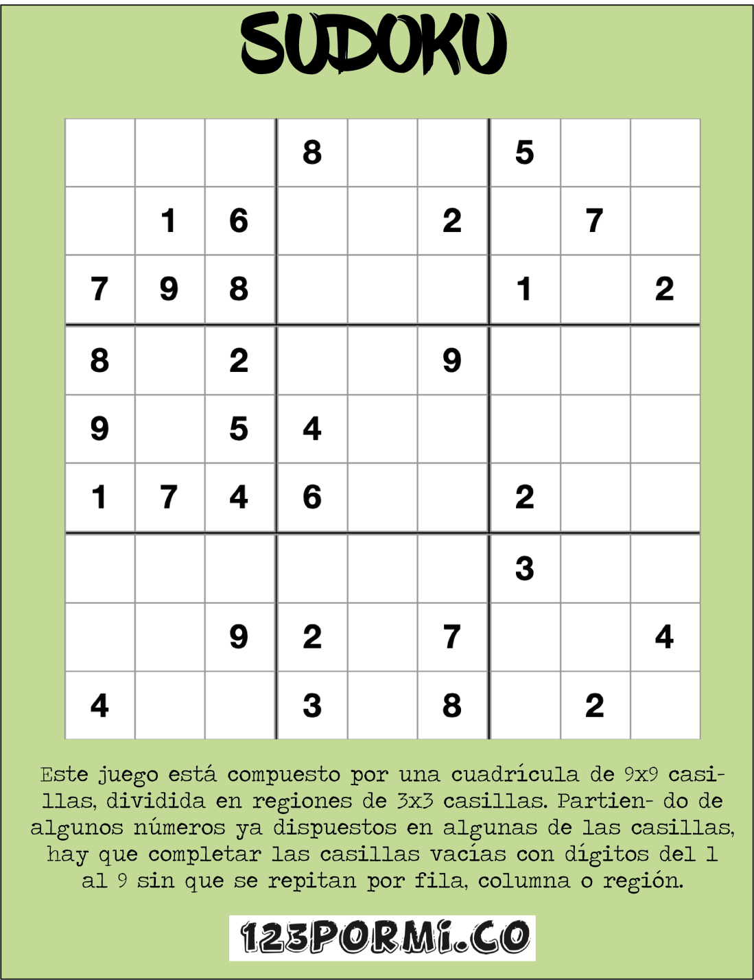 SUDOKU 5