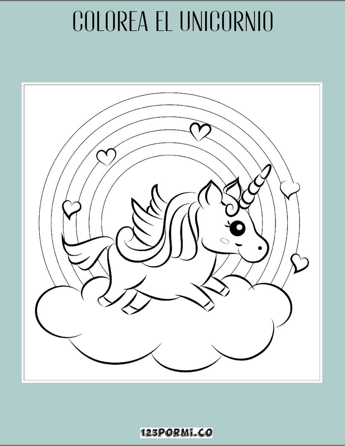 colorea el unicornio_Mesa de trabajo 1