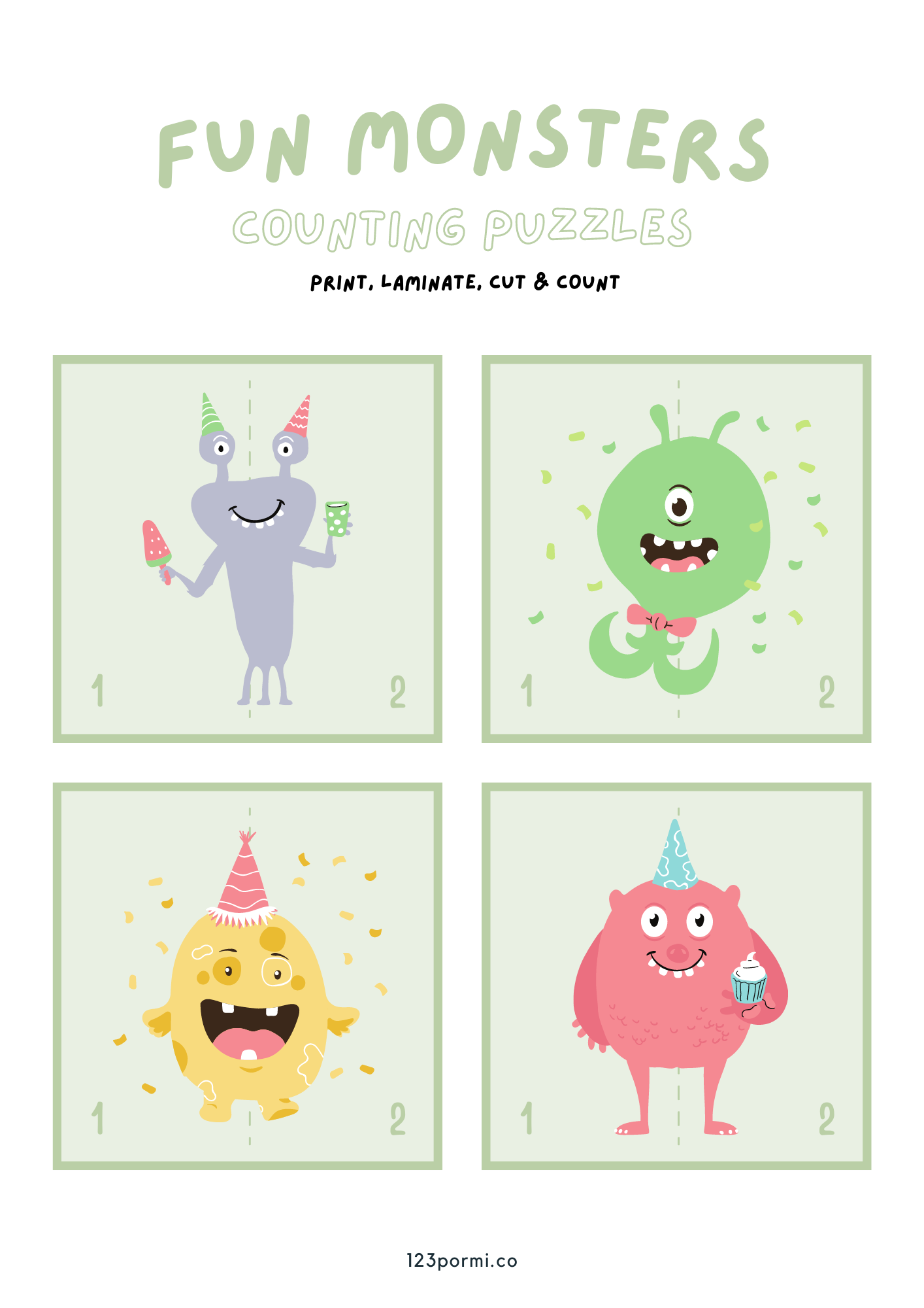 Counting puzzle – 123 por mi